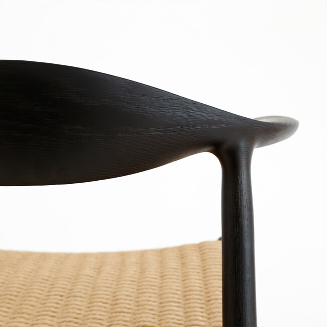 AL （エーエル）ペーパーコード チェア（ブラック） 