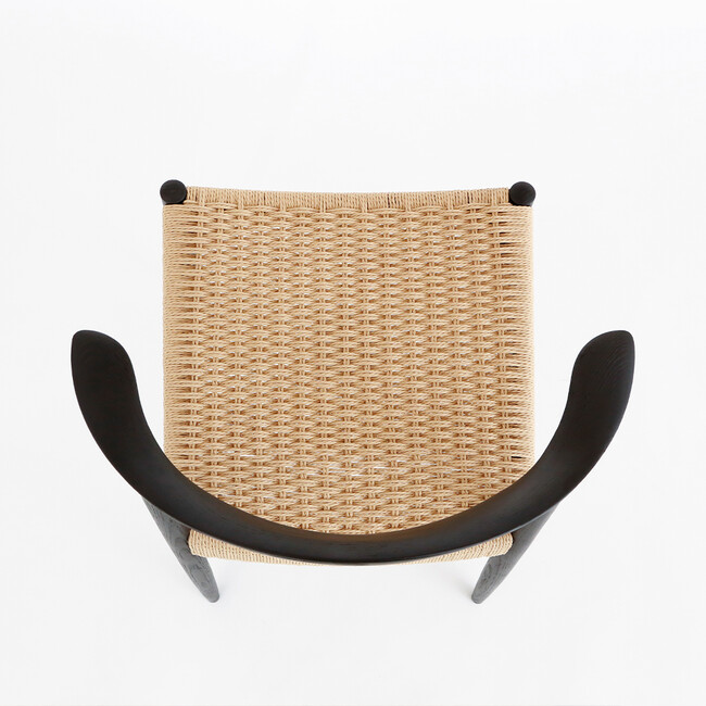 AL （エーエル）ペーパーコード チェア（ブラック） 