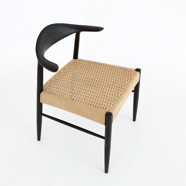 AL （エーエル）ペーパーコード チェア（ブラック） 