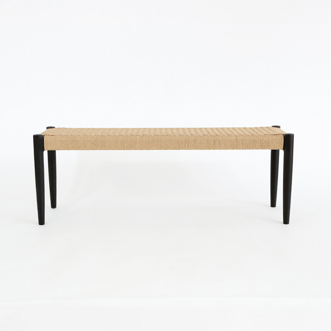 AL （エーエル）ペーパーコード ベンチ（ブラック） 