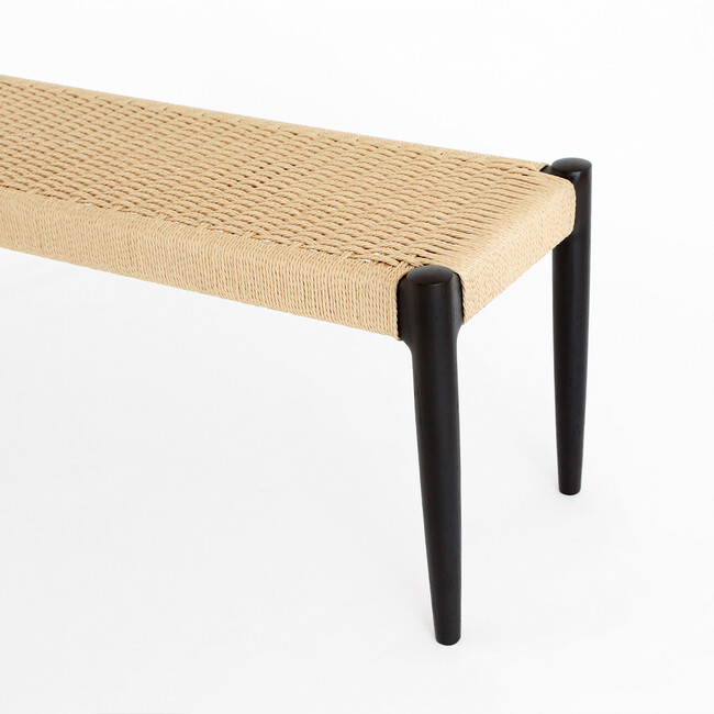 AL （エーエル）ペーパーコード ベンチ（ブラック） 