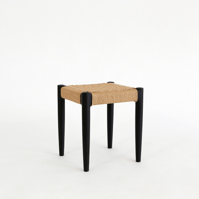 AL （エーエル）ペーパーコード スツール（ブラック） 