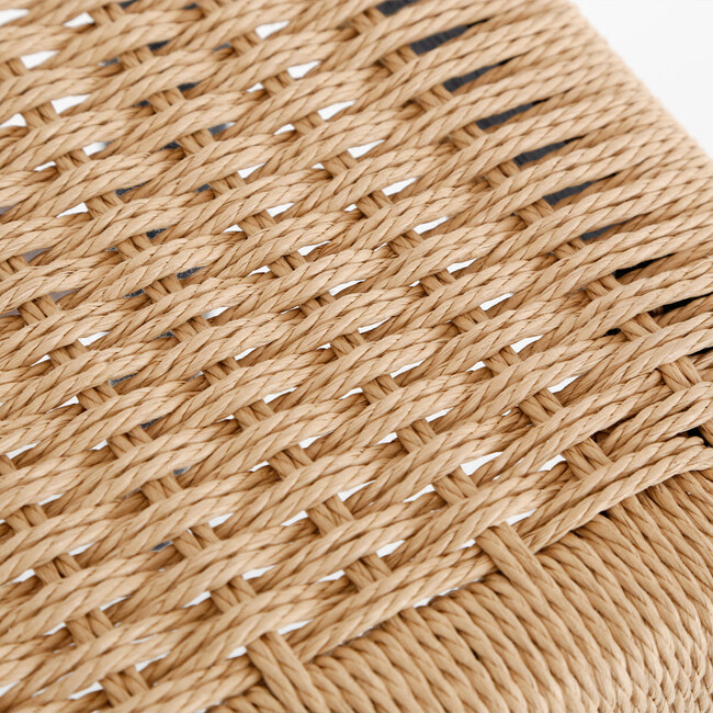 AL （エーエル）ペーパーコード スツール（ブラック） 