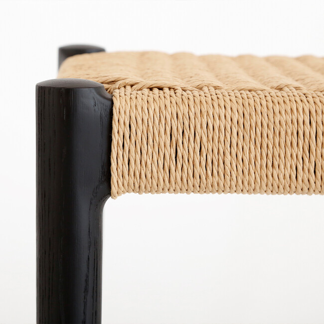 AL （エーエル）ペーパーコード スツール（ブラック） 