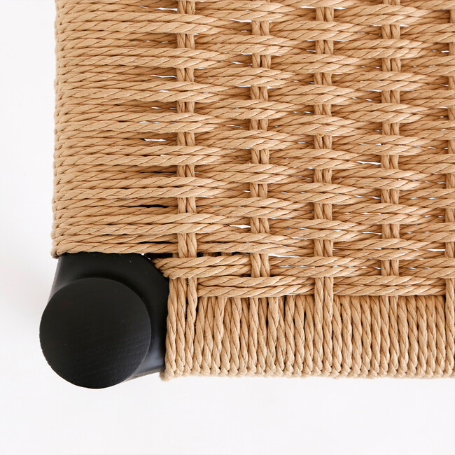 AL （エーエル）ペーパーコード スツール（ブラック） 