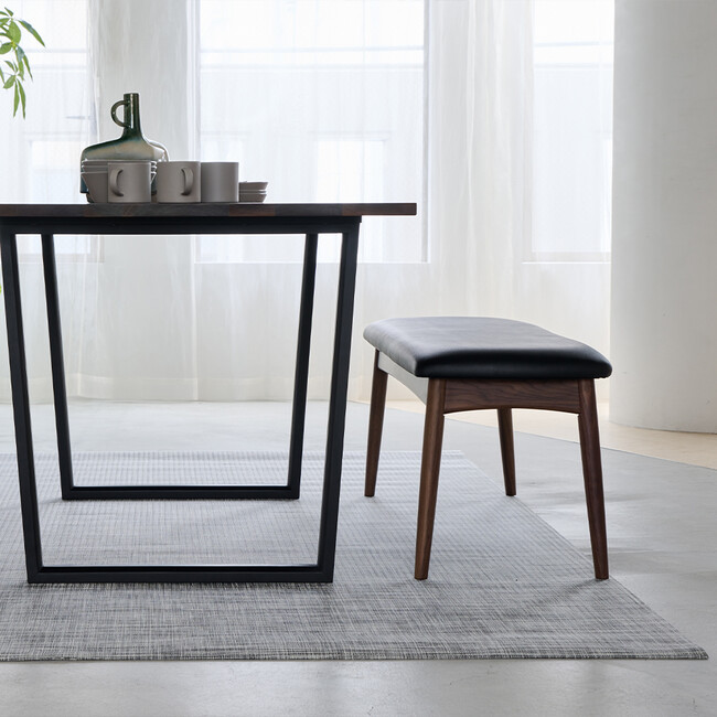 North（ノース） 100 ダイニングベンチ（ウォールナット） 