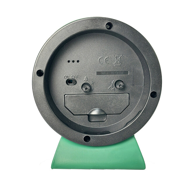 メタルクォーツ アラームクロック（グリーン） 