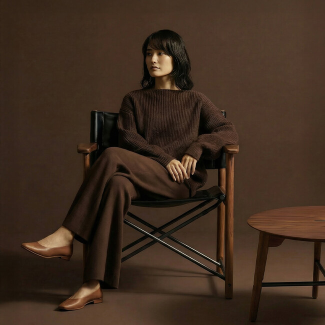 【限定】foxx chair（フォックス）Lounge Chair（ラウンジチェア） Deck BK Leather 