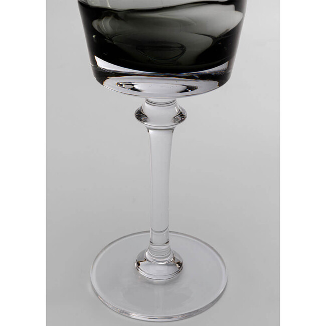 ミミグレー 21cm レッドワイングラス 