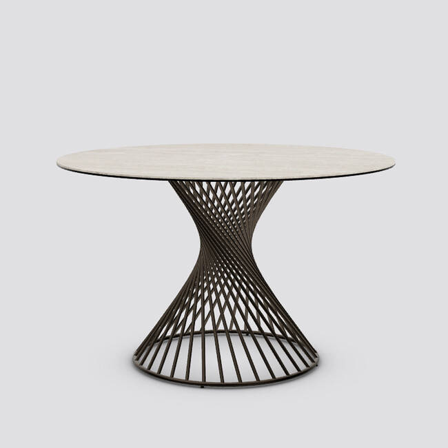 カリガリス ボルテックス 円形ダイニングテーブル (セラミック) ／ Calligaris VORTEX Round table[CS4108-FD 120] P32C P32C P29L イメージCG画像