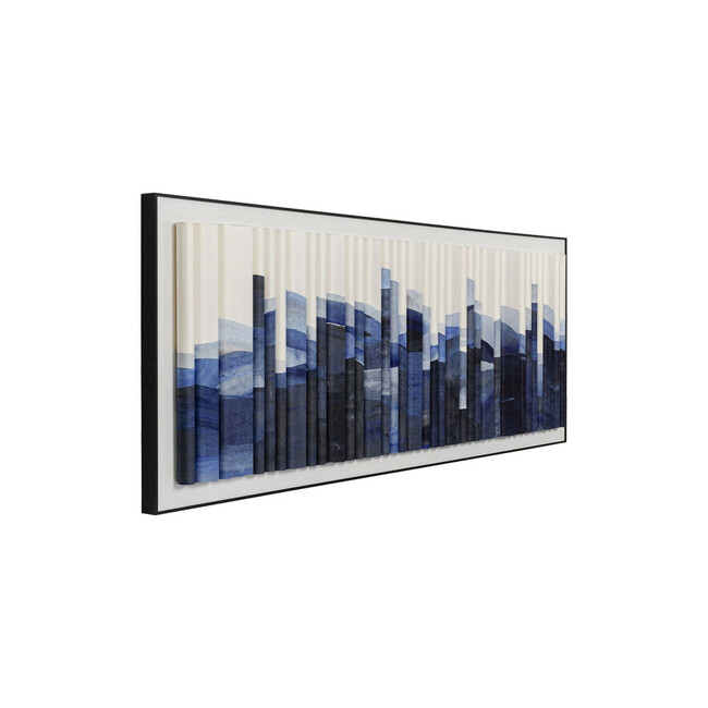シャドウスカイラインブルー 160×60cm フレームピクチャー 