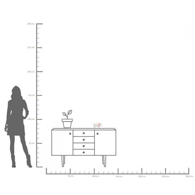 ハワイピッグ 11 cm デコフィギア 