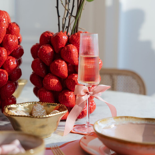 ストロベリーズ レッド 24cm フラワーベース 