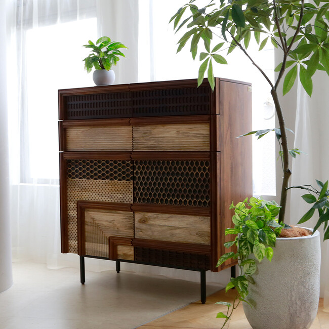 ジーノ 100×110cm　キャビネット 