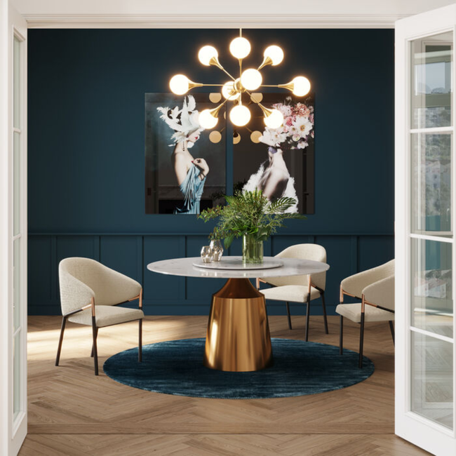 ラグコージーオーシャン O200cm　カーペット 