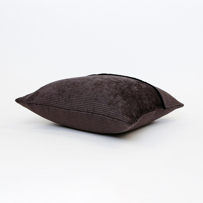 コーデュロイ トリム（ブラック） 50×50cm 