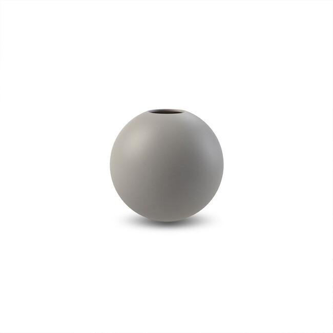 Ball Vase 10cm Grey 