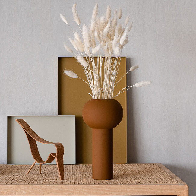 Pillar Vase 24cm Coconut 