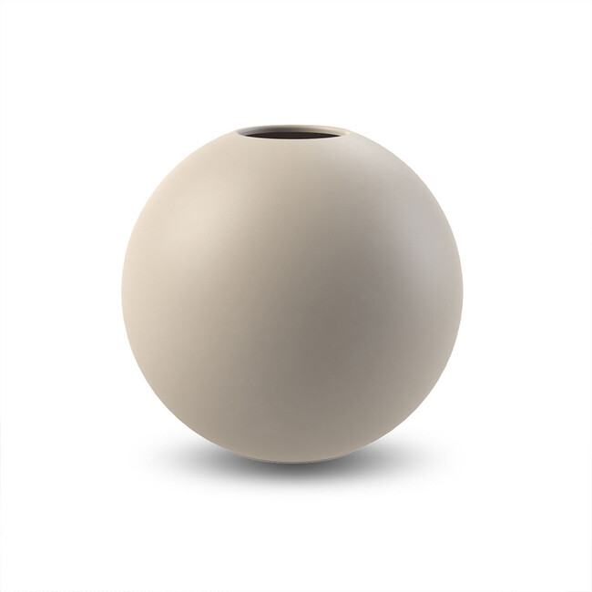 Ball Vase 20cm Sand 