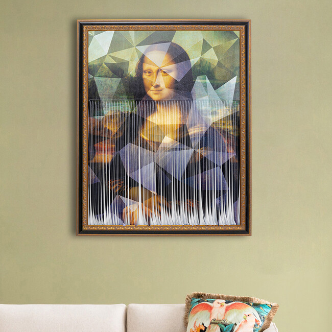 マドモアゼルリザ163x130cm　アート 