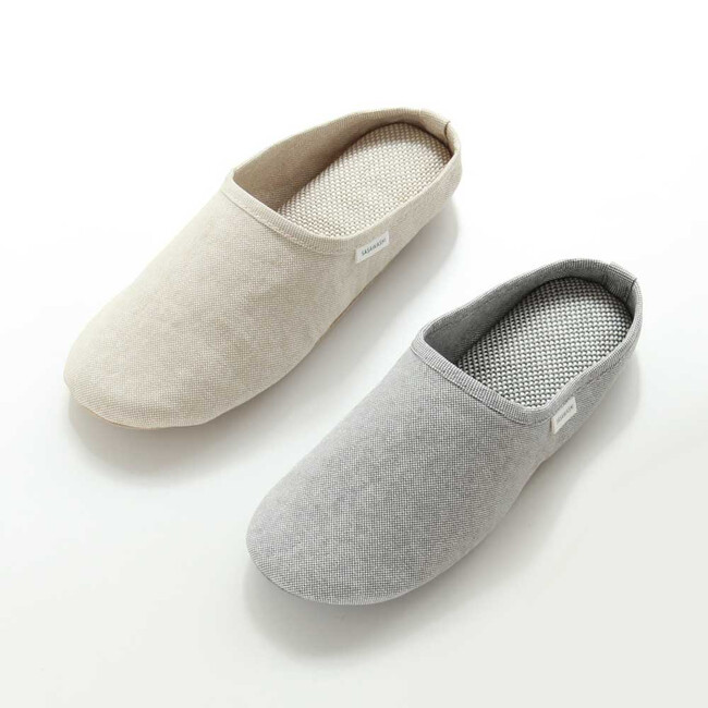 ルームシューズ  - グレーS 