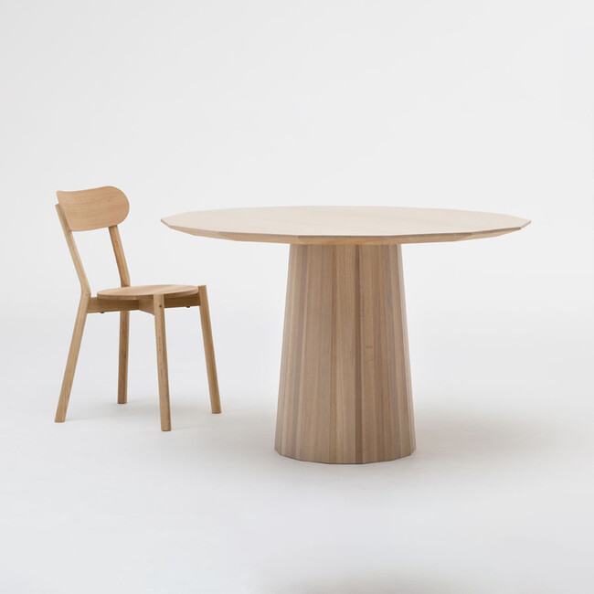 KARIMOKU NEW STANDARD (カリモクニュースタンダード) COLOUR WOODダイニングテーブル 90 プレーン