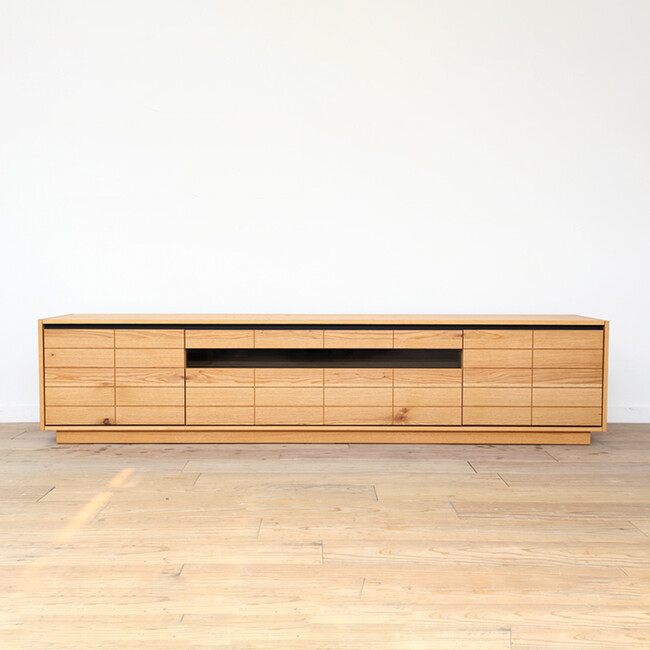 CUDDLE（カドル） テレビボード W175 ホワイトオーク W200