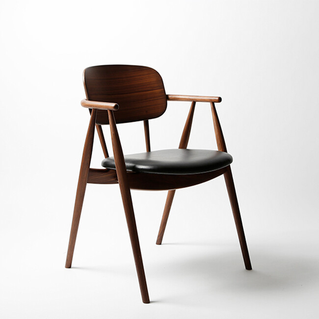 TRUNK2（トランクツー）ダイニングチェア DC2（ウォールナット） 