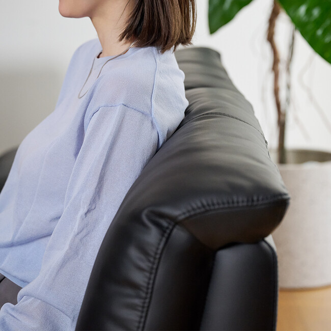 Baryon（バリオン）1.5Pソファ（アーバンブラック）* 