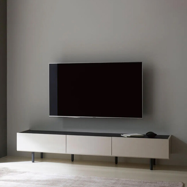 WV テレビボード（シルキーアッシュ） 