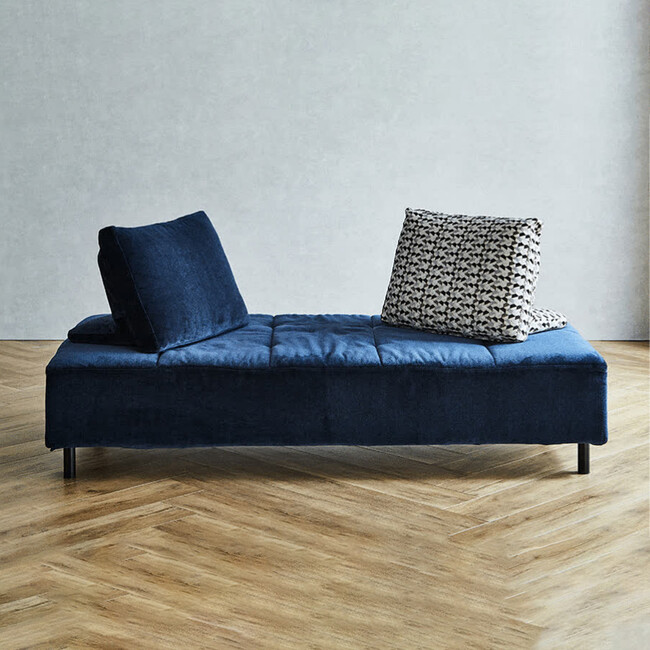 NESSO（ネッソ）2Pワイドアームレスソファ（ES01） クッションレストは別売