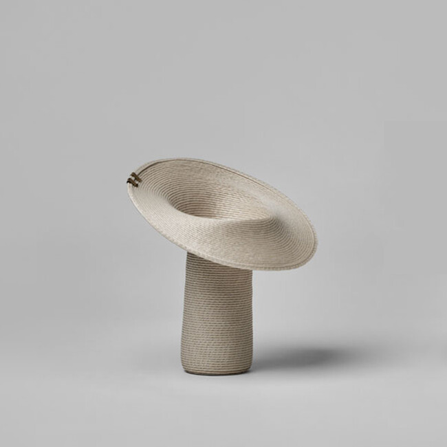 【新仕様】Lapel （ラペル）フラワーベース S beige（2クリップ） * beige