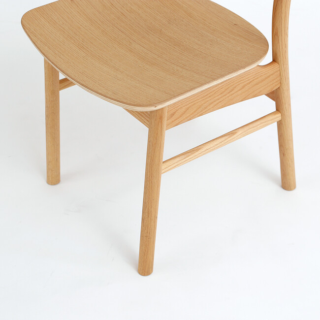 yama（ヤマ）サイドチェア  OAK  ウレタン塗装（板座） 