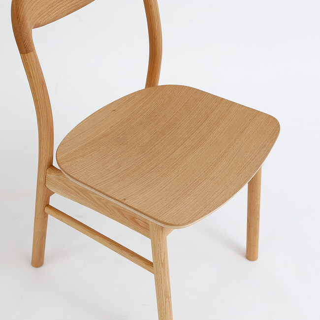 yama（ヤマ）サイドチェア  OAK  ウレタン塗装（板座） 