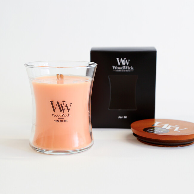 WoodWick（ウッドウィック） ジャーM キャンドル （ラベンダースパ） ジャーＭ ユズブルームズ