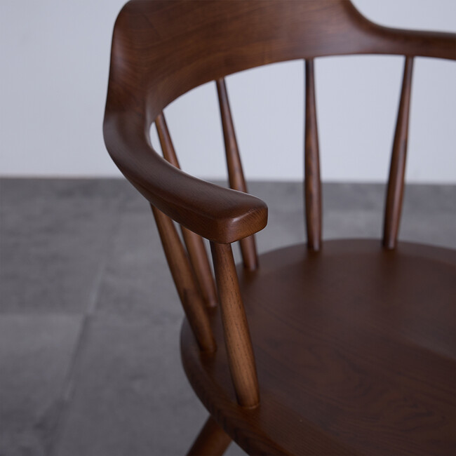 TOTTO ダイニングチェア 回転（Brown） 