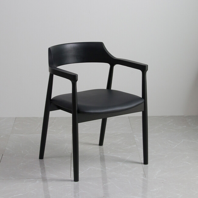 バルス ダイニングチェア（Black） Black