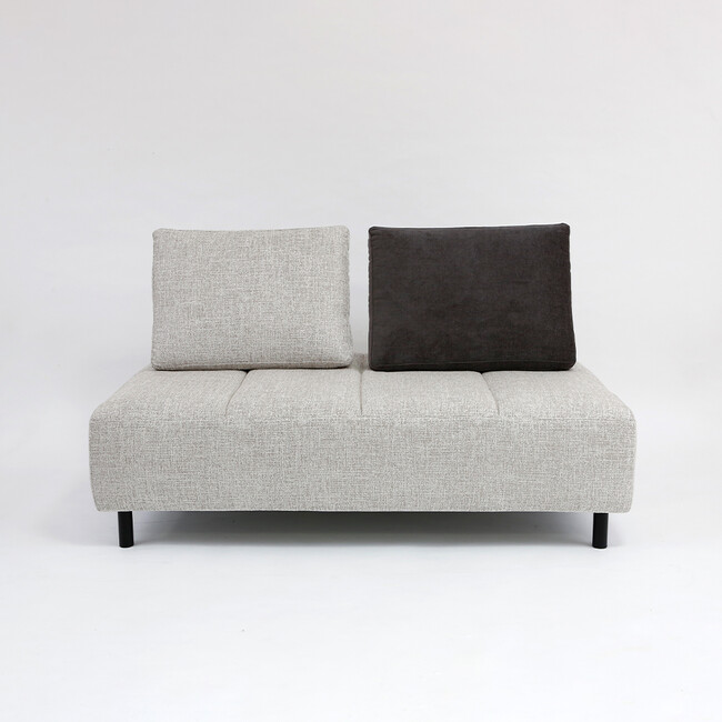 NESSO（ネッソ）2Pアームレスソファ（J225LGL） * クッションは別売