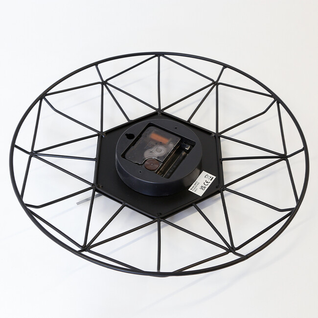 Alva Black ウォールクロック 