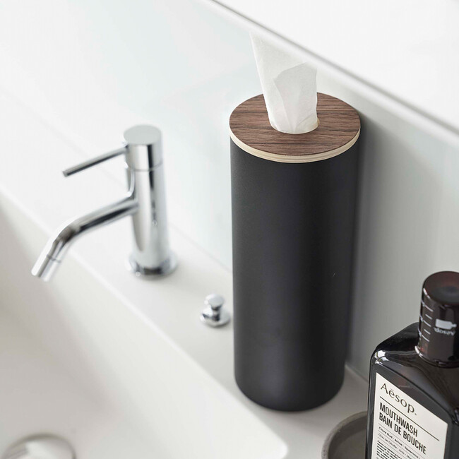 RIN（リン）ボトル型ティッシュケース Ｌ（ブラウン） 