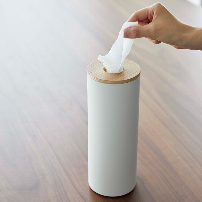 RIN（リン）ボトル型ティッシュケース Ｌ（ナチュラル） 