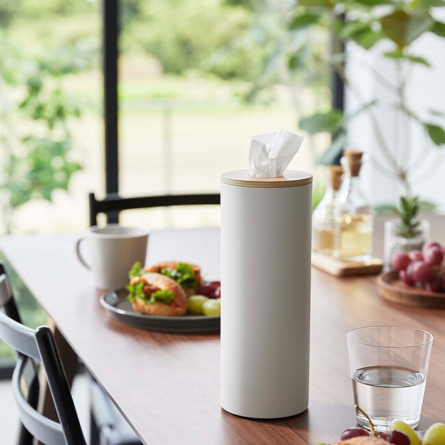 RIN（リン）ボトル型ティッシュケース Ｌ（ナチュラル） 