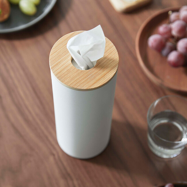 RIN（リン）ボトル型ティッシュケース Ｌ（ナチュラル） 