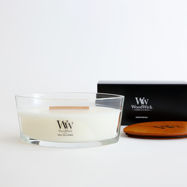 WoodWick（ウッドウィック） ハースウィック（ホワイトティー＆ジャスミン） ハースウィック ホワイトティー＆ジャスミン