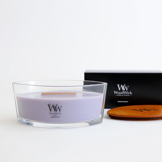 WoodWick（ウッドウィック） ハースウィック（ホワイトティー＆ジャスミン） ハースウィック ラベンダースパ