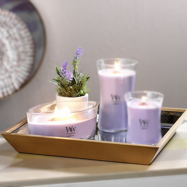 WoodWick（ウッドウィック） ハースウィック（ホワイトティー＆ジャスミン） 