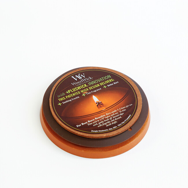 WoodWick（ウッドウィック） ジャーM キャンドル （ラベンダースパ） 木製蓋