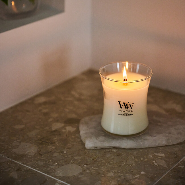 WoodWick（ウッドウィック） ジャーM キャンドル （ラベンダースパ） 