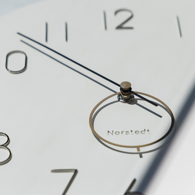 Mito（ミト）ウォールクロック（アイボリー） 