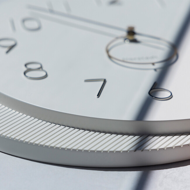 Mito（ミト）ウォールクロック（アイボリー） 